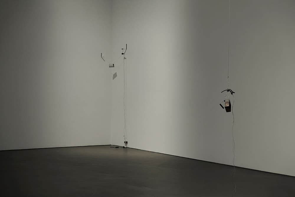 리에 나카지마, 알루미늄 자전거, 2023_두 개의 정사각형 철물, 2023