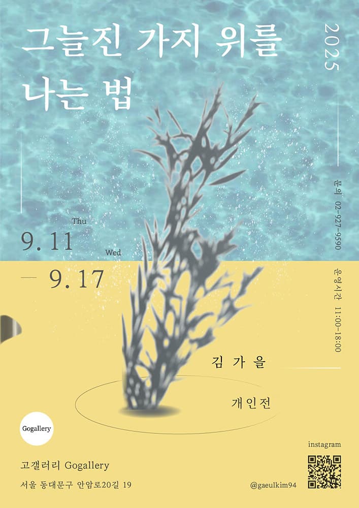 그늘진 가지 위를 나는 법 1