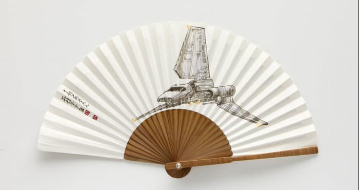 손동현, Imperial Shuttle, 한지에 수묵담채, 29.5x53cm, 2012