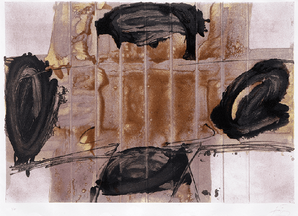 Antoni Tapies 무제 Lithographies 90x63cm