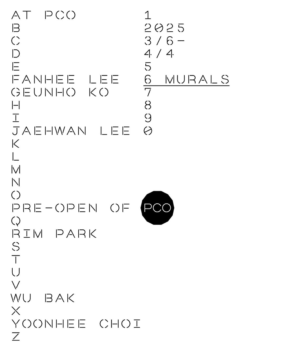 6 Murals 여섯 벽화 1