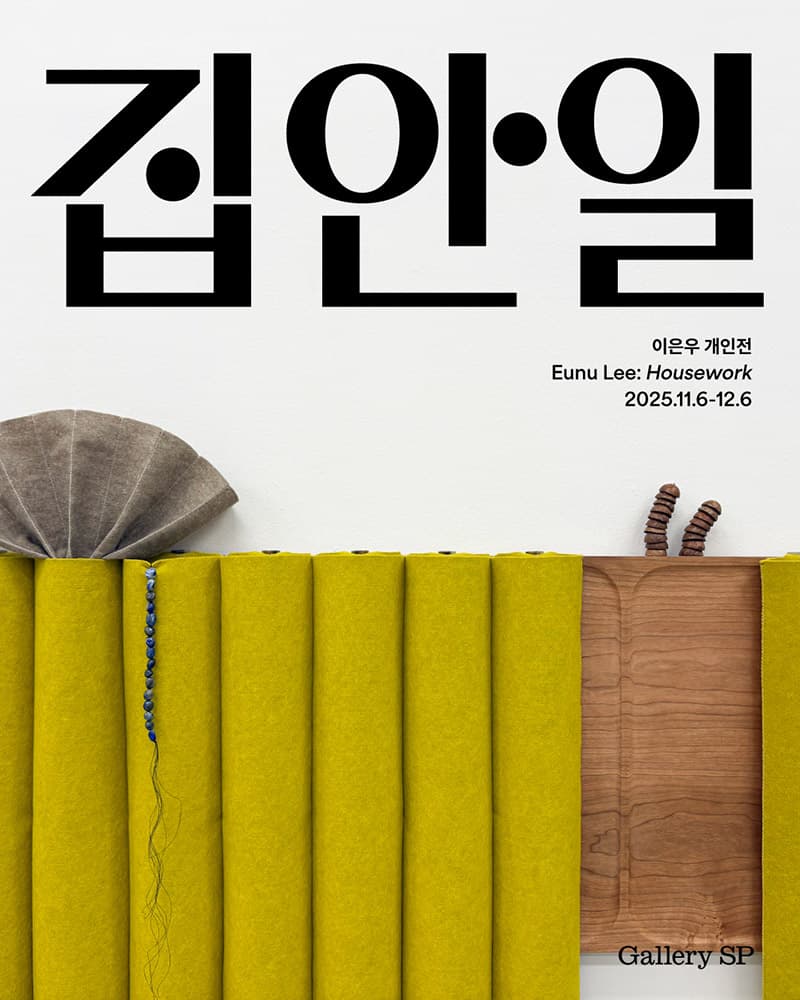 이은우 개인전: 집안일 Eunu Lee: Housework 1