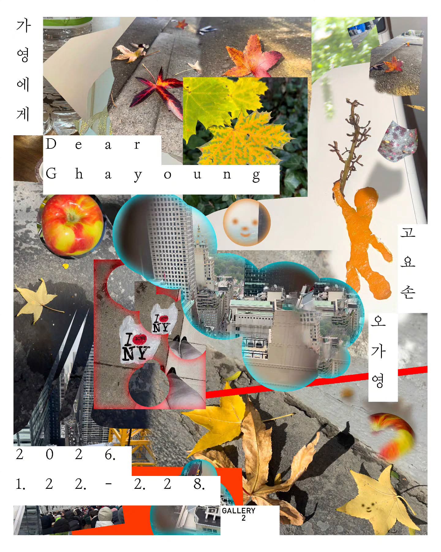 고요손, 오가영: 가영에게 Dear Ghayoung 1