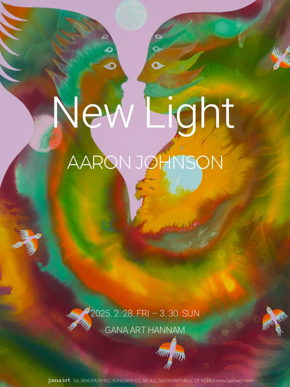 애런 존슨 개인전: New Light 1