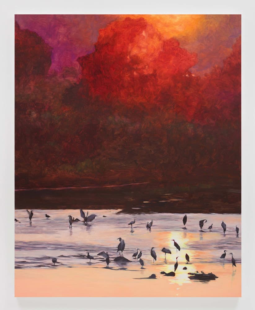 HONG SOUN, Over there, Days-241261, 2024, Oil on canvas, 162 x 130 cm