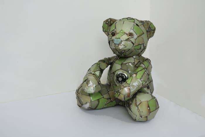 서승현  < bearnet >  43x50x58(cm)  버려진캐비닛  2015