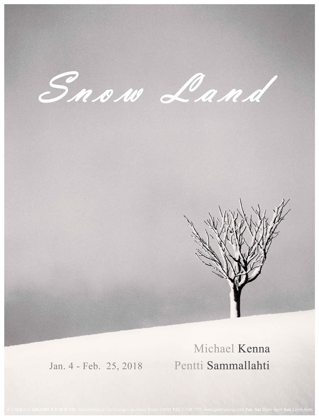 Snow Land, Michael Kenna & Pentti Sammallahti 1
