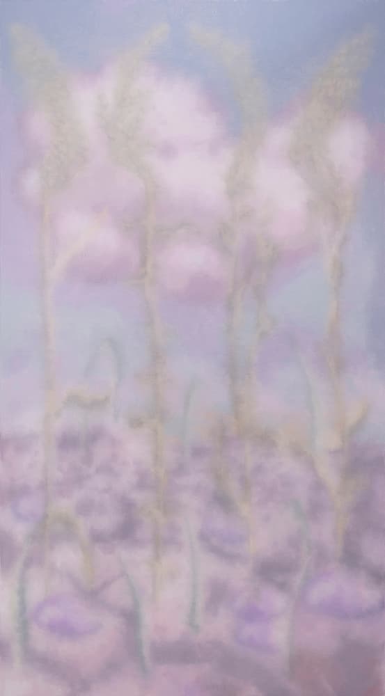 임노식, Fall - Landscape 26 oil on canvas, 190x105cm 2025