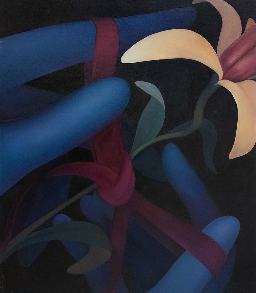 Velvet-Bound Stories, 80 x 70 cm