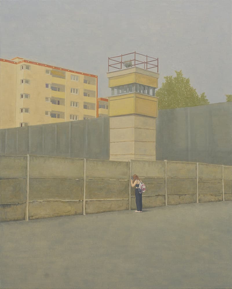 전병구, 베를린 Berlin, 2023, oil on canvas, 90.9x72.7cm