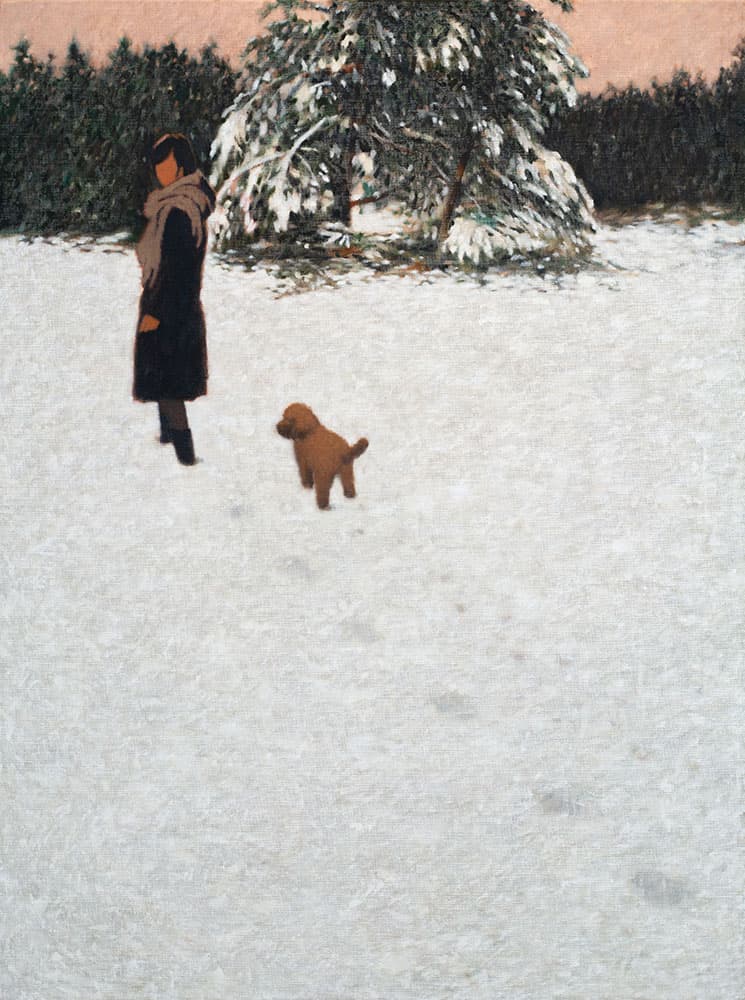 해요_IMG_435(looking back)_130.3 X 97 cm_Acrylic on Canvas_2023