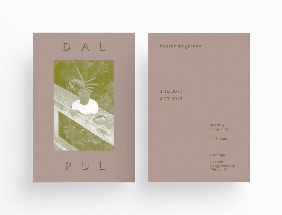 달풀 : 밤의 정원 DALPUL : nocturnal garden 1
