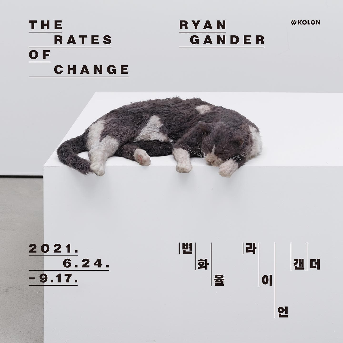 라이언 갠더 개인전: 변화율 Ryan Gander: The Rates of Change 1