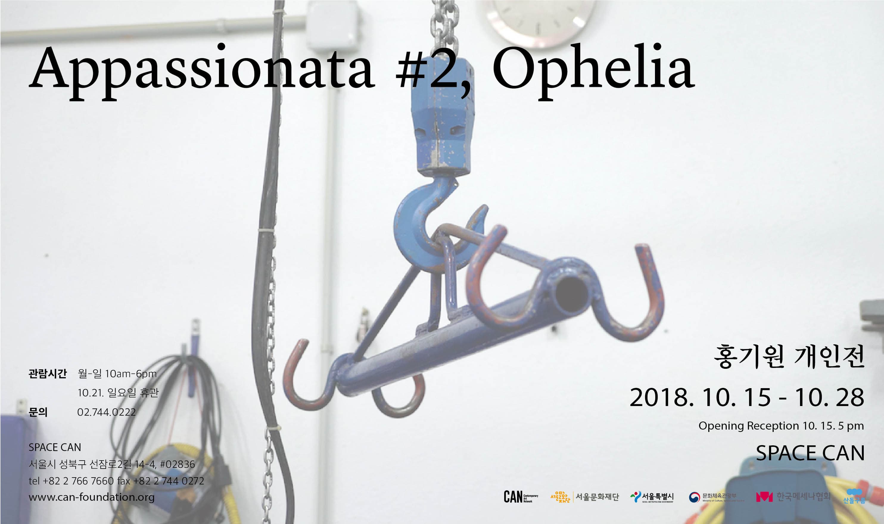 홍기원 개인전 : Appassionata #2, Ophelia 1