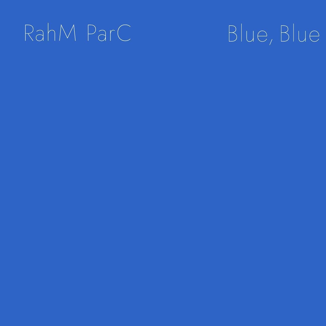 박아람 개인전: Blue, Blue 1