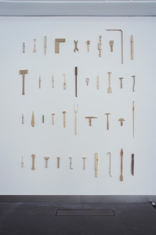 이의성, 노동의 무게 The Weight of labour, Wood Scraps, Dimension Variable
