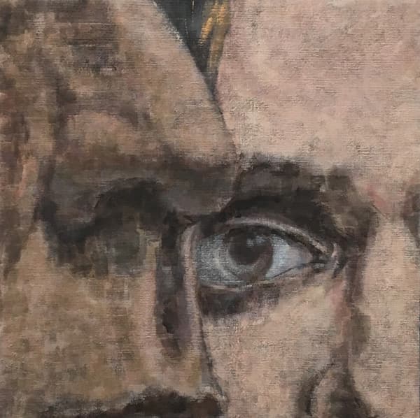 강석호, untitled, oil on linen, 72.7x72.7cm, 2019