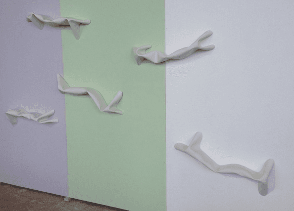 Plaster Bookshelf, Plaster, 2014