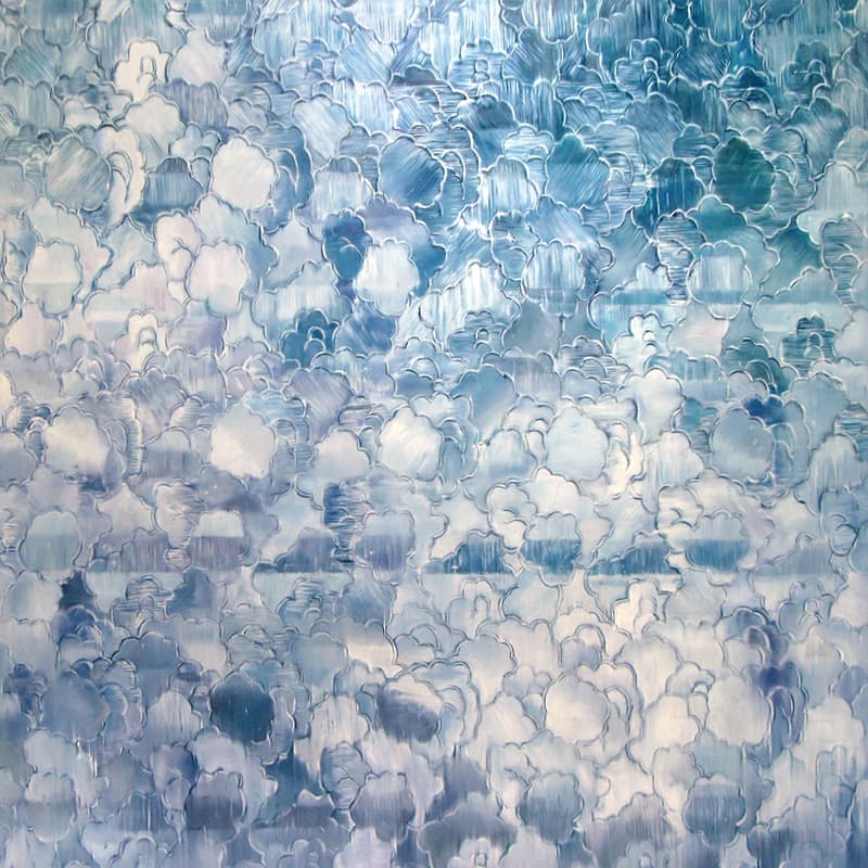 Yoon Suk One, Cloud, 2020 oil on canvas, 150 x 150 cm