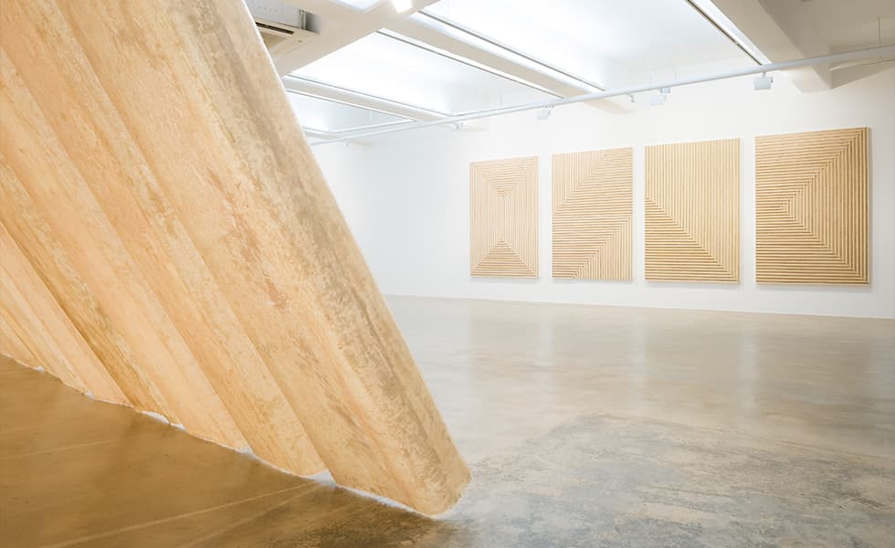 Installation view, 남춘모 Nam Tchunmo, Leeahn gallery, daegu, Korea, 2016