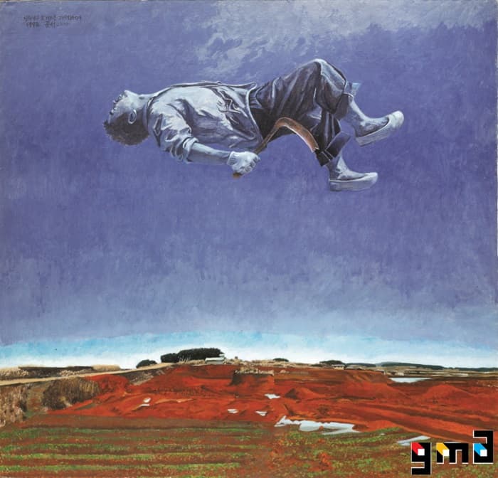 이준석 붉은 대지의 노래  1991