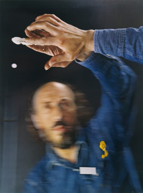 Richard Hamilton, Palindrome, 1974, Lenticular acrylic, laminated on collotype in 5 colours, 60.9 x 45.7 cm, Hamilton Estate