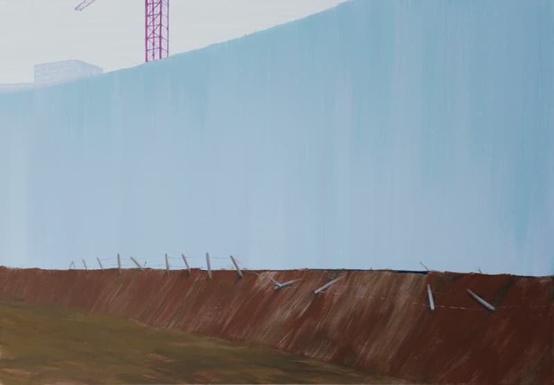 송금희, 미로 밖, acrylic on canvas, 65.1 X 90.9cm, 2016