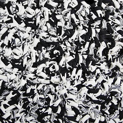 busy mass 1 100x100cm, 폴리머 클레이 2016