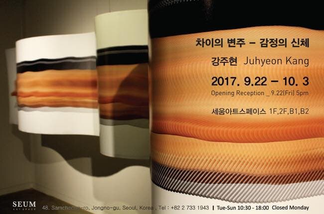 강주현 개인전 : 차이의 변주 - 감정의 신체 1