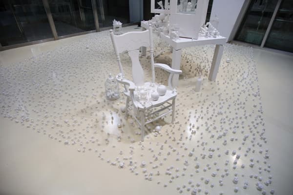 하얀방 White Void Room, 혼합재료, 5.9×6.2×4.5m, 2016