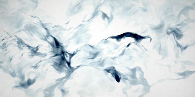 환원III 70x140cm 한지에 천연안료 2016