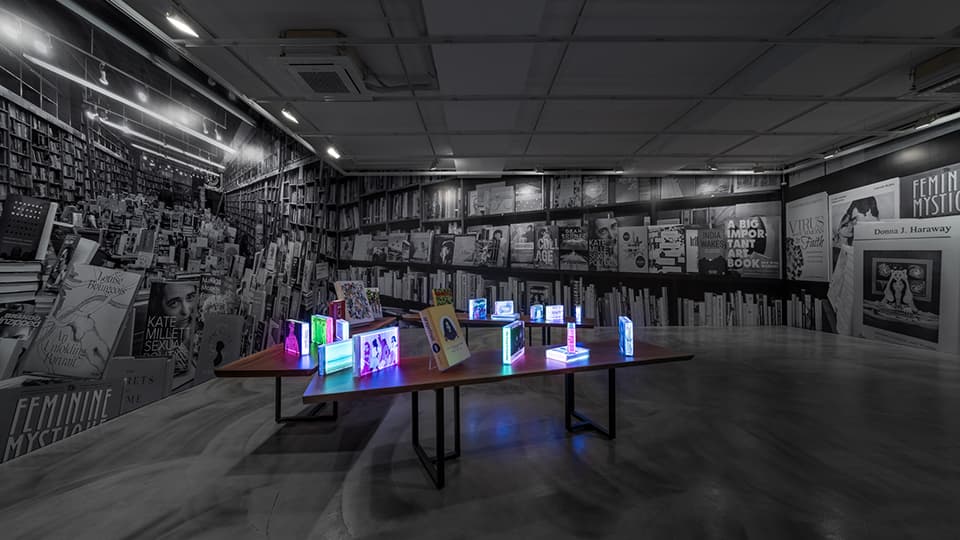 Installation view of Room of Concern, Gallery Simon, 2020