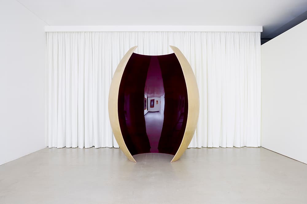 아니쉬 카푸어, 이쉬의 빛, 2003년, 유리섬유, 수지, 래커칠, 315x250x224cm. 테이트미술관 소장. 테이트국제협의회 2005년 기증. T12204