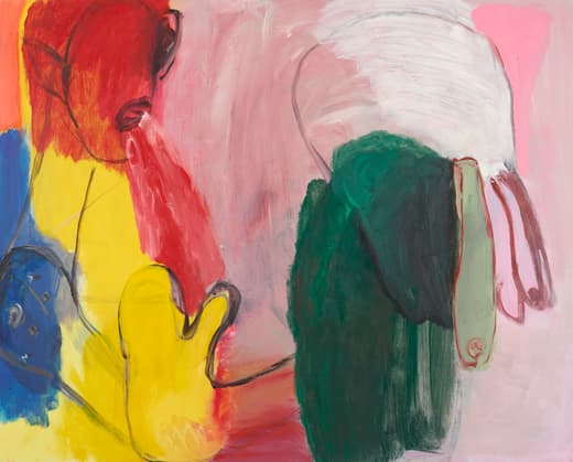 윤영, Alter ego II-1 , acrylic on canvas , 100x80.5cm , 2019