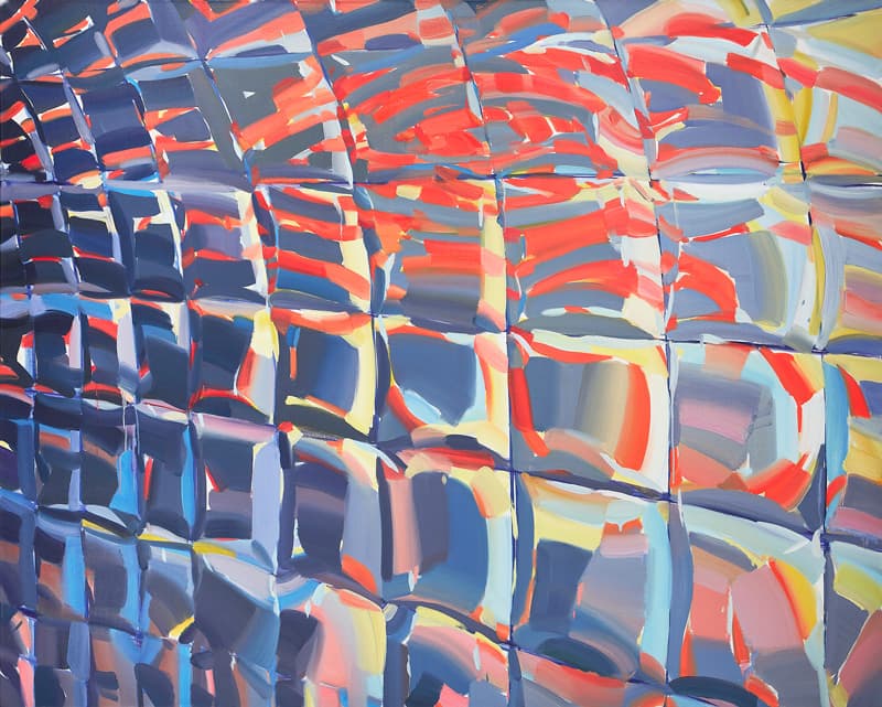 최윤희, 움직이는 조각들  oil on canvas  130.3×162.2㎝  2019