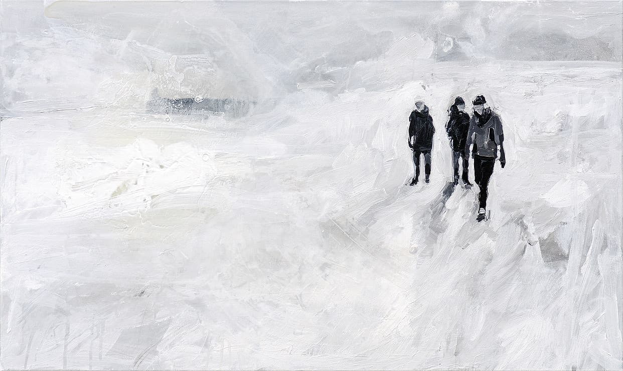 Leszek Skurski, weglos, 60x100cm, Acryl on canvas, 2015