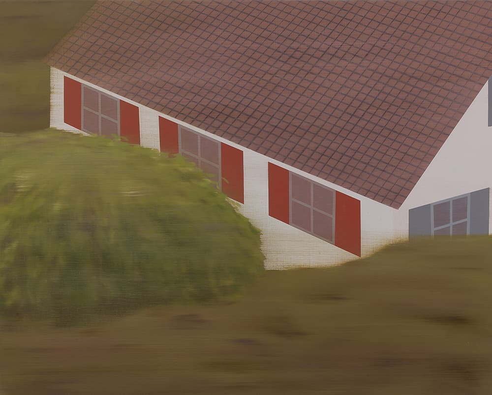 조해영 Haeyoung Cho purple-wood 2  2013 oil on Canvas 72.7x90.9cm 2013