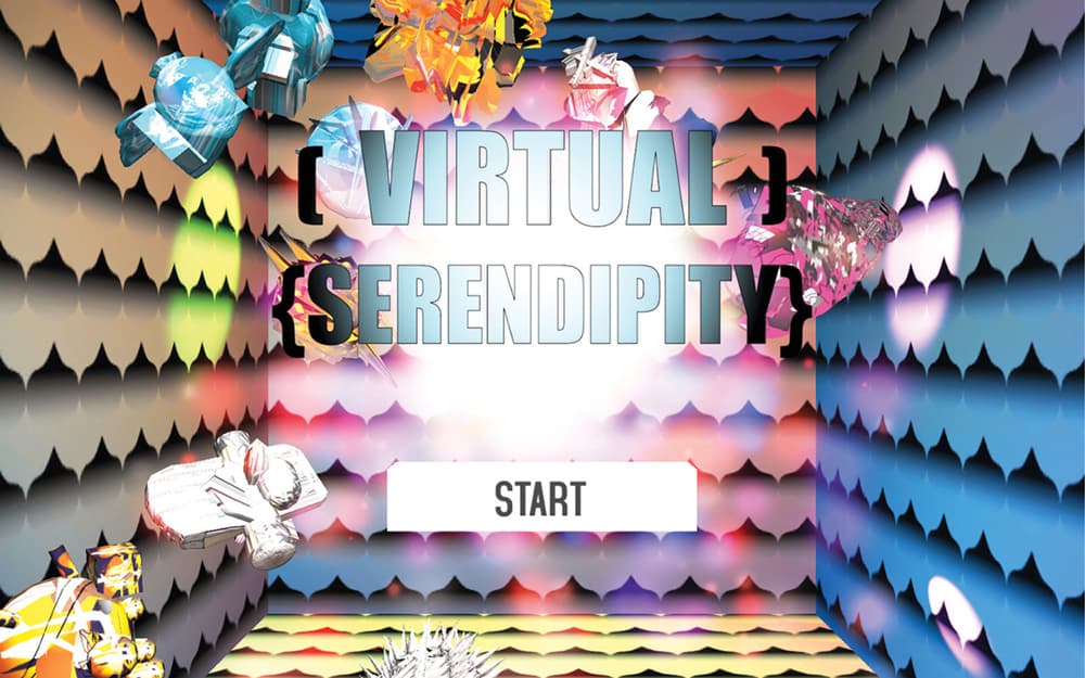 버츄얼 세렌디피티 Virtual Serendipity, Interactive media installation, 2014