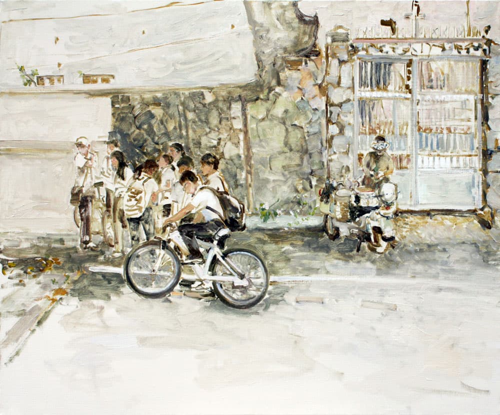 oneday, 73x60cm, oil on canvas, 2016