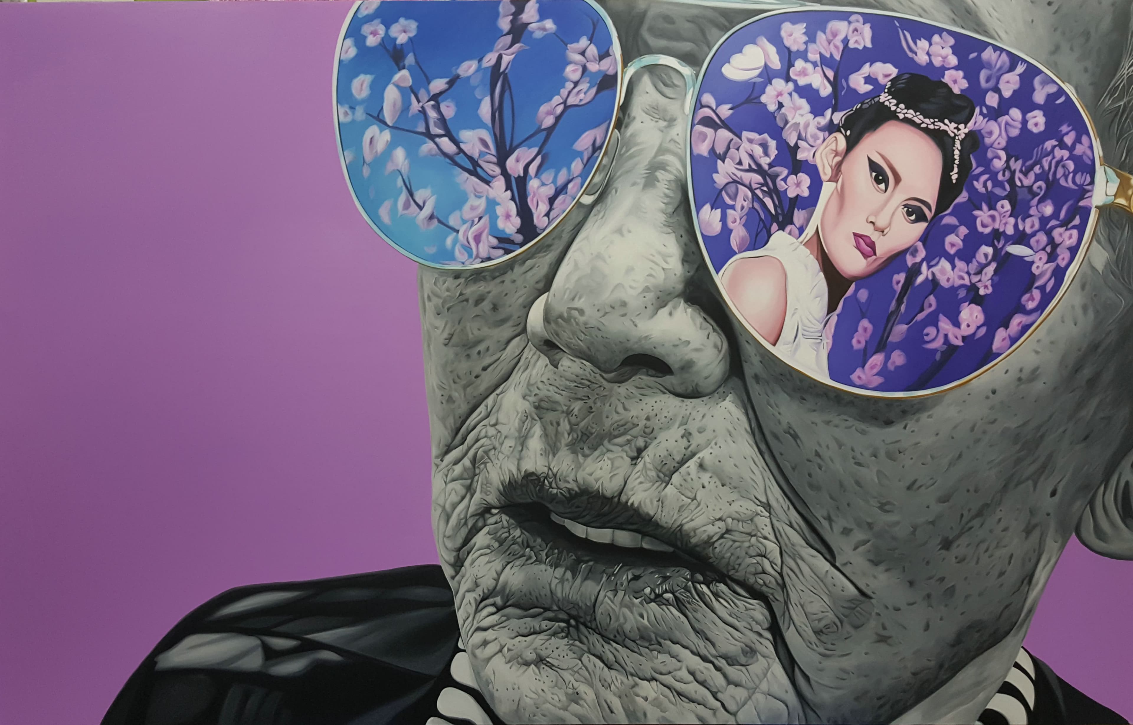 원덕식__ 88,내 나이가 어때서_145.5×227.3cm Oil on canvas_ 2018