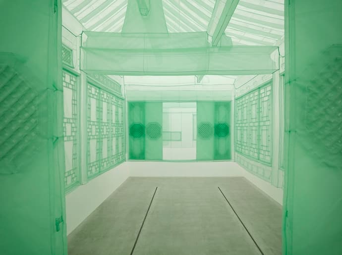 서도호, 서울 홈,서울 홈,가나자와 홈,베이징 홈, 은조사, 스텐봉, 391(h)×717×1,457cm, 2002-2012