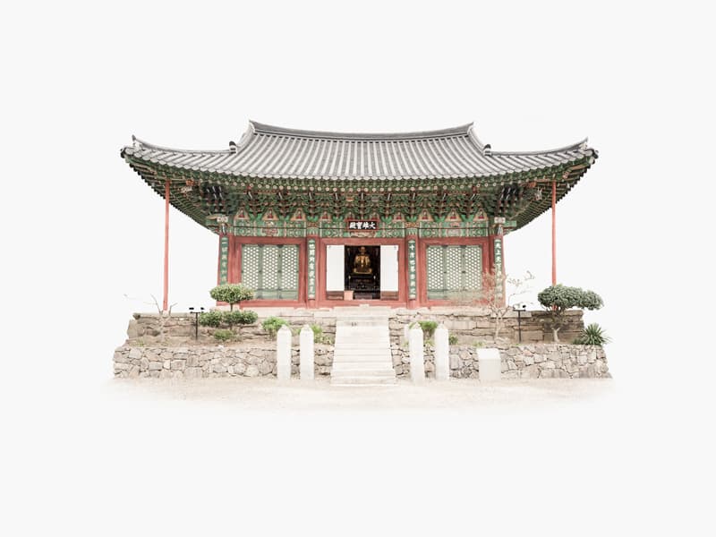 윤길중  <큰법당> _ 개암사 부안