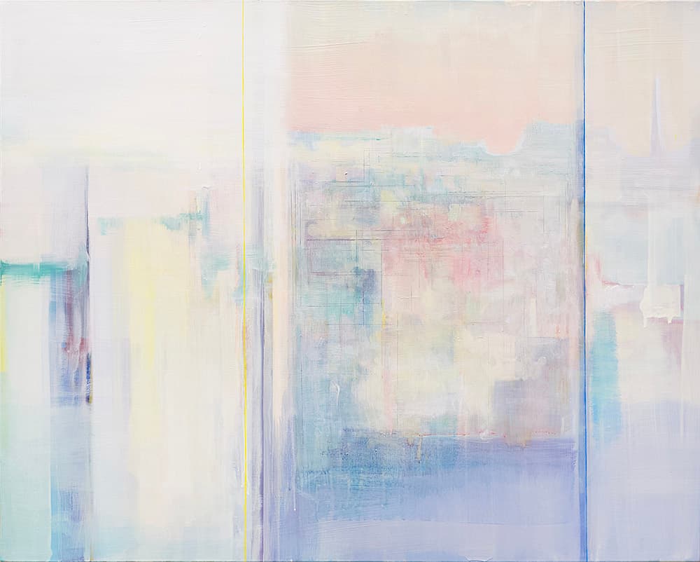류민지 <Horizon> Acrylic on canvas, 91 x 116.8 cm, 2023