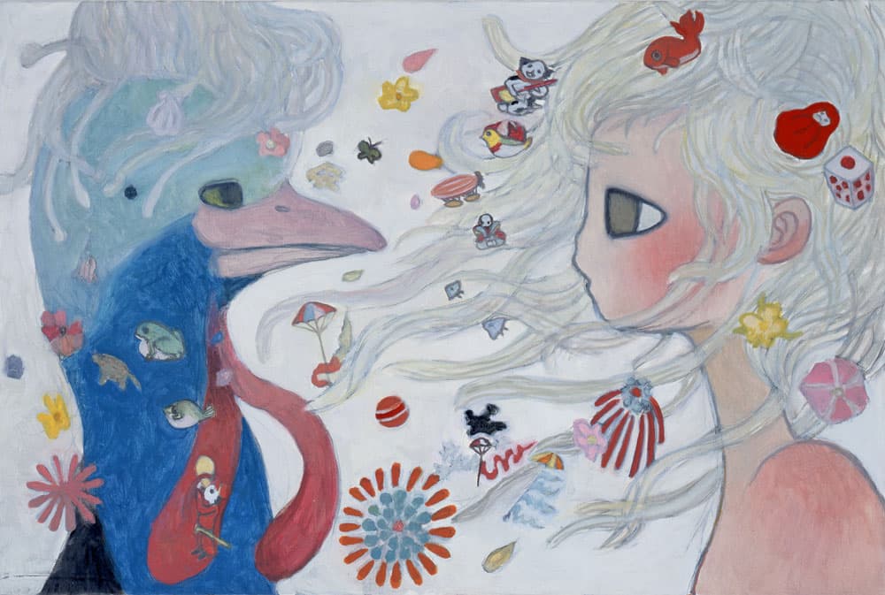 Daytime Fireworks and the Wind_2015,TBD,60 x 90 cm©2015 Aya Takano/Kaikai Kiki Co., Ltd. All Rights Reserved. (사진제공:조현화랑) 