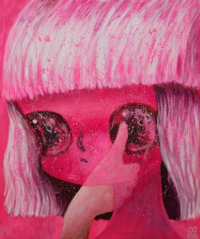 Sia, 73x61cm, Acrylic on Canvas, 2018