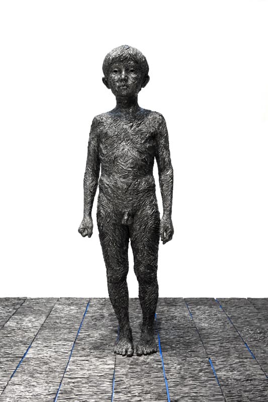 이성민, Forget-Me-Not, 180x180x140cm, iron, 2017