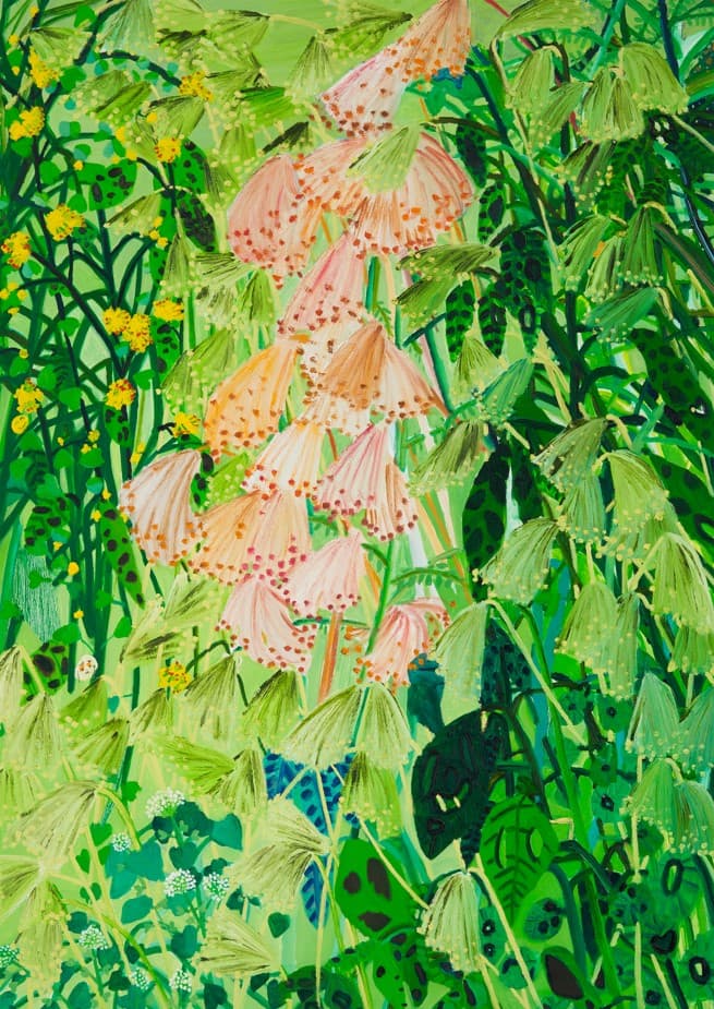 이지연, 갈대, 2021, Oil on canvas, 92x72cm