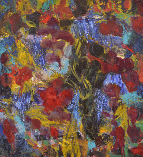 The Night 밤 , Oil on canvas , 50.8x45.7cm (20x18inches), 2014