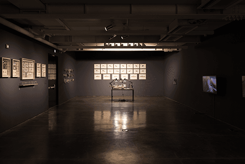 진기종, 자연모방의 어려움, 2017 혼합매체, 가변설치