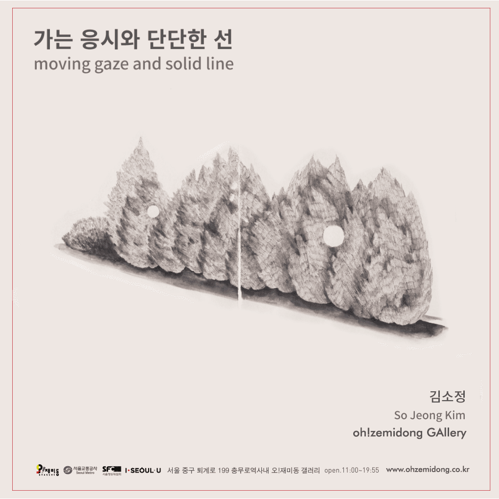 김소정 개인전 : 가는 응시와 단단한 선 So Jeong Kim : moving gaze and solid line 1
